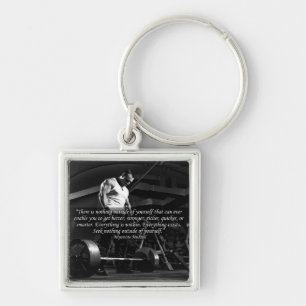 "Lichaamsbouw" Motivatie Sleutelhanger