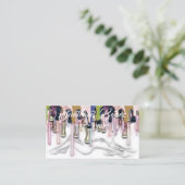 Lichaamsgewicht Schoonheidsgerichte massageschijve Visitekaartje (Staand voorkant)