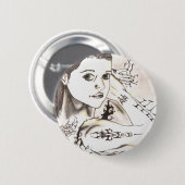 Lichaamskunst Ronde Button 5,7 Cm (Voorkant /achterkant)