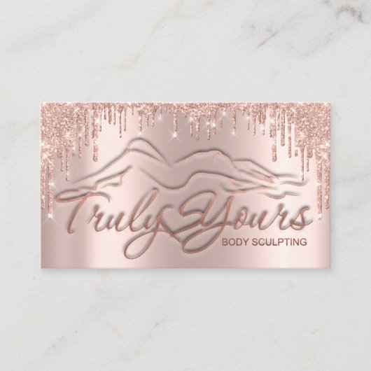 Lichaamslichaam dat Logo sociale media Roos oversp Visitekaartje (Voorkant)