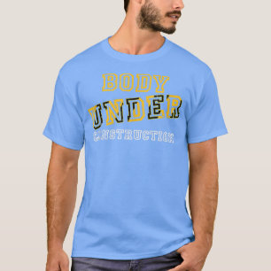 Lichaamslichaam onder Bouwnijverheid Koelfitness T-shirt