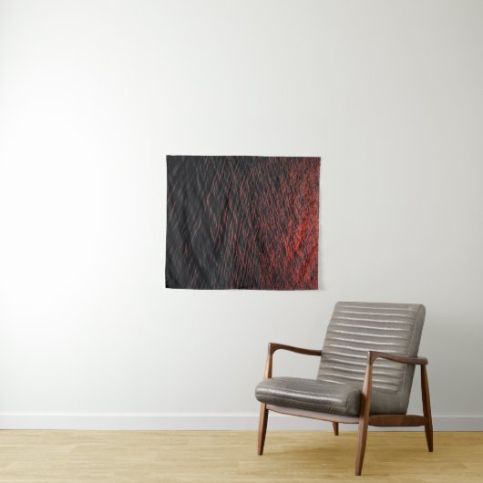 Lichaamslichaam tijdens zonsondergang wandkleed (In Situ (horizontaal))