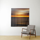 Lichaamslichaam tijdens zonsondergang wandkleed (In situ)