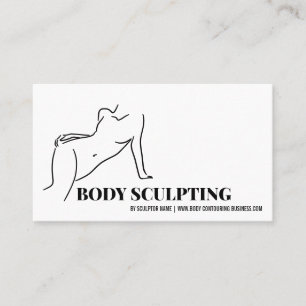 Lichaamsmodellering contouring spa eenvoudig visitekaartje