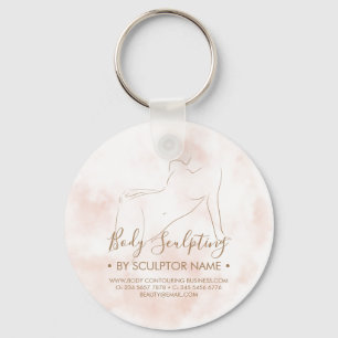 Lichaamsmodellering contouring spa esthetician sleutelhanger