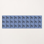 Lichaamsoefeningen Yogamat (Achterkant (horizontaal))