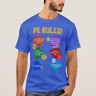 Lichaamspedagogiekleraar Lichamelijke Opvoeding Re T-shirt