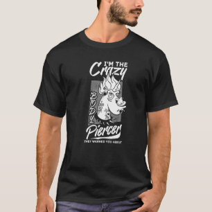 Lichaamspiercingpistool Dermale Piercingimplantate T-shirt