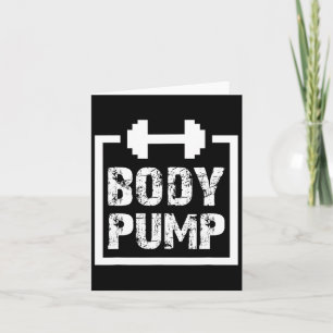 Lichaamspomp Fitness Motivatie T Shirt -bodybuildi Kaart