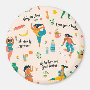 Lichaamspositiviteit Magnet Magneet