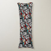 Lichaamsprietskulls  Tattoo Lichaamskussen (Voorkant Verticaal)