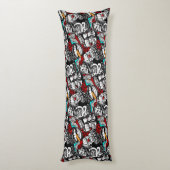 Lichaamsprietskulls  Tattoo Lichaamskussen (Achterkant (Verticaal))