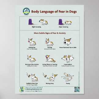 Lichaamstaal in het Poster Honden