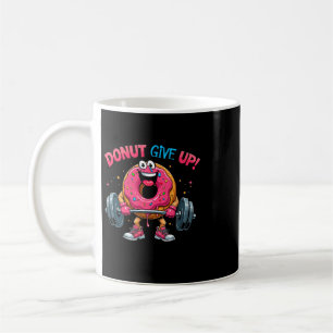 Lichaamstrainer Donut Geef Niet Op Humor Gym Worko Koffiemok