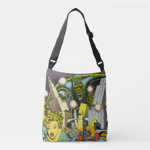 Lichaamszak voor Alien Wreaking Havoc Crossbody Tas