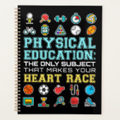 Lichamelijke Opvoeding Hartrace PE Leraar Planner (Voorkant)