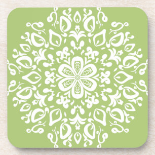 Lichen Mandala Bier Onderzetter