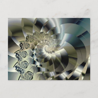 Licht 2 Herziene moderne Abstracte kunst Briefkaart