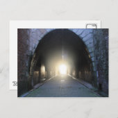 Licht aan het eind briefkaart (Voorkant / Achterkant)