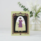 Licht aan het eind van het Briefkaart Tunnel_A_ (Staand voorkant)