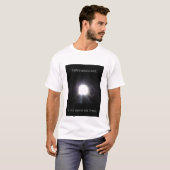 Licht aan het einde van de T-shirt van de tunnel (Voorkant volledig)