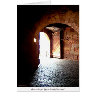 Licht aan het einde van de tunnel
