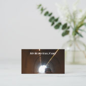 Licht aan het einde van de Visitekaartjes (Staand voorkant)