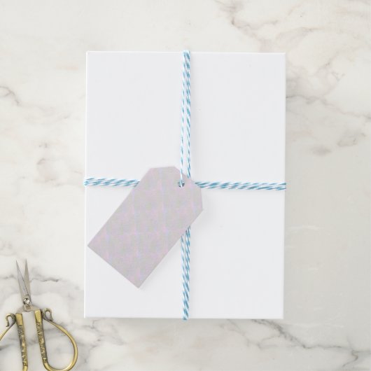 Licht Abstract Label Cadeaulabel (Met Touw)