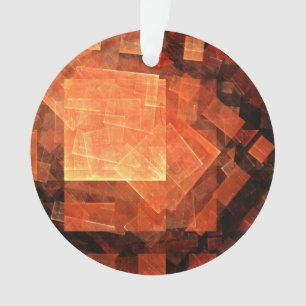 Licht Abstracte Art Acrylcirkel Ornament
