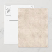 Licht Antiek papier achtergrond Briefkaart (Voorkant / Achterkant)