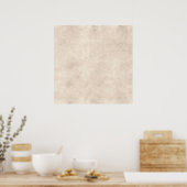 Licht  Antiek papier achtergrond Poster (Keuken)