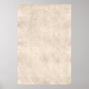 Licht Antiek papier achtergrond Poster