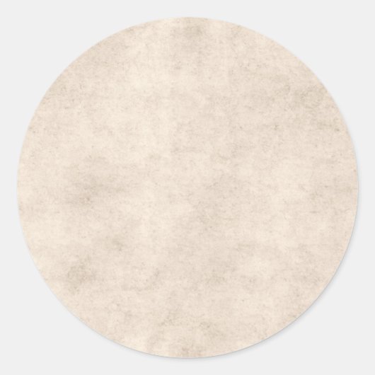 Licht Antiek papier achtergrond Ronde Sticker (Voorkant)