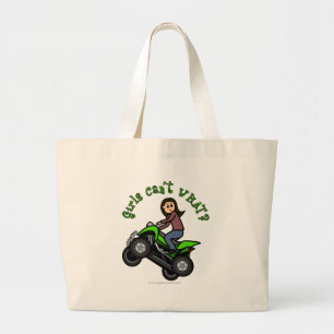 Licht ATV   Vier wondermeisjes Grote Tote Bag
