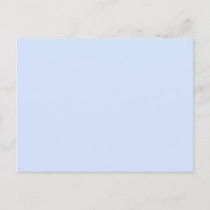 Licht Babyblauw Briefkaart