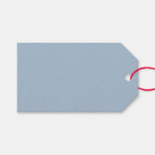 Licht  Blauw Cadeau Labels Cadeaulabel (Voorkant (Horizontaal))