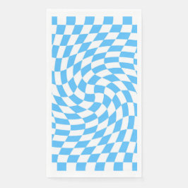 Licht blauw en wit Gecontroleerd Controlebord Patr Servet