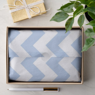 Licht blauw en wit zigzag papier