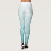 Licht blauw handenfilter leggings (Achterkant)