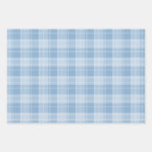 Licht blauw platform inpakpapier vel (Voorkant)