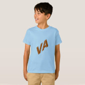 Licht blauw shirt CHOCOLAT VIRGINIA (Voorkant volledig)