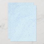 Licht blauw zand kaart (Voorkant / Achterkant)