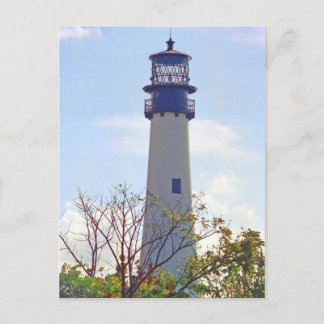 LICHT BRIEFKAART CAPE FLORIDA