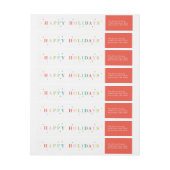 Licht Bright Return-adres, omloop rond label (Vel)