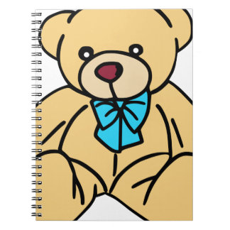 Licht bruin Traditionele Teddy Bear Notitieboek