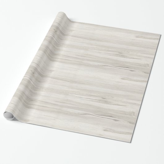 Licht crème kleur hout inpakpapier (Uitgerold)