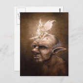 Licht de duisternis briefkaart (Voorkant / Achterkant)