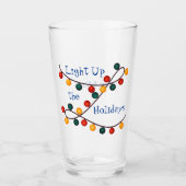 Licht de Feestdagen glazen droogtrommel op (Voorkant)