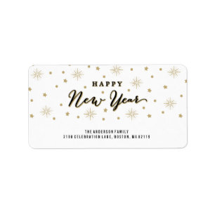 Licht de hemel op   Vakantie-Adresetiketten Etiket