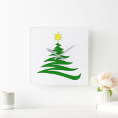 **LICHT DE HOLIDAGENGROEP OP** DE SQUARE WALL SLOC VIERKANTE KLOK (Huis)